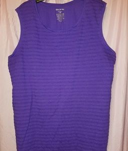Purple casual tank